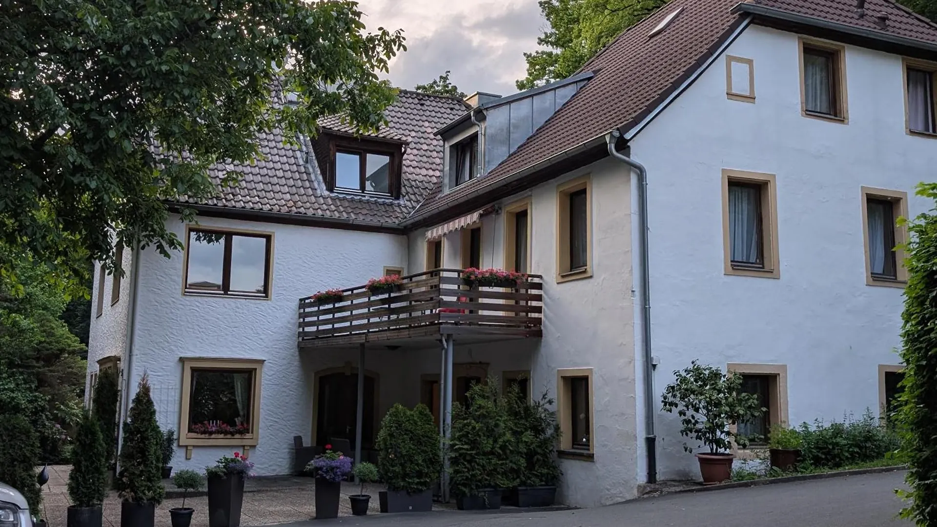 Hotel Pension Bluechersruh Bad Berneck im Fichtelgebirge Tyskland
